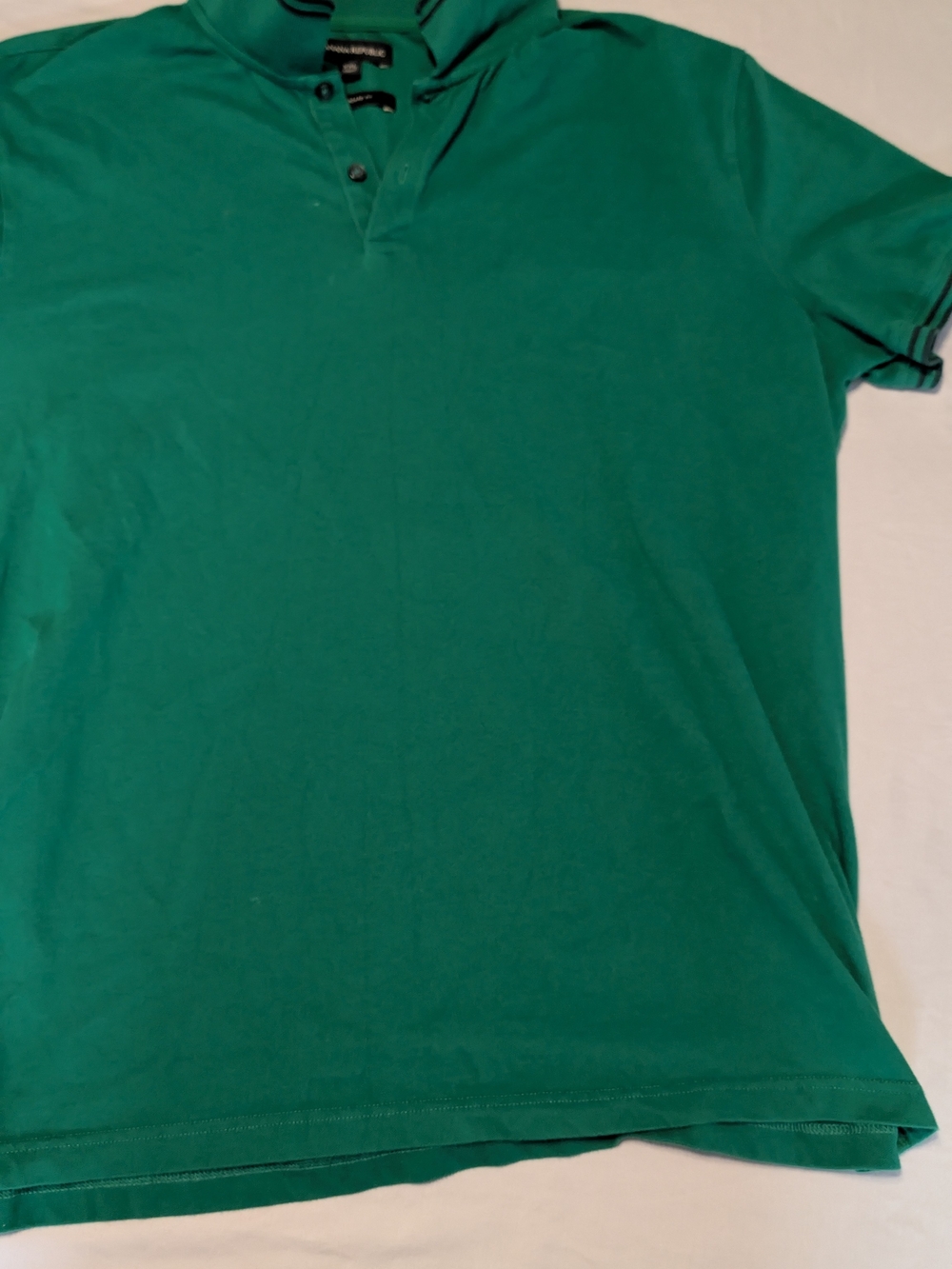 Banana Republic Teal-Green Short Sleeve Polo